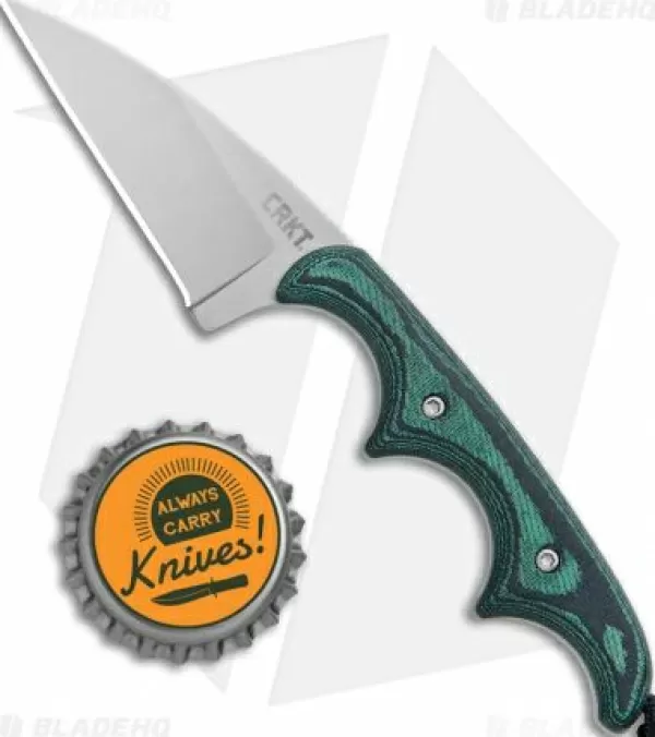 Online Featured Crkt Folts Minimalist Fixed Blade Neck Knife Micarta (2 Bead Blast) 2385 Fixed Blade Knives