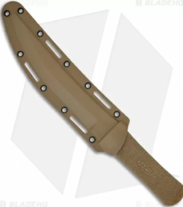 Outlet Featured Crkt Hissatsu Knife Desert Tan Fixed Blade Tanto (7 Brown) 2907D Fixed Blade Knives