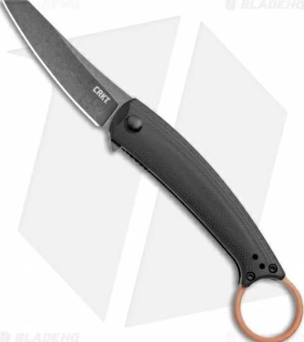 Outlet Featured Crkt Ibi Liner Lock Folding Knife Black G-10 (2.75 Black) 7150 Pocket Knives