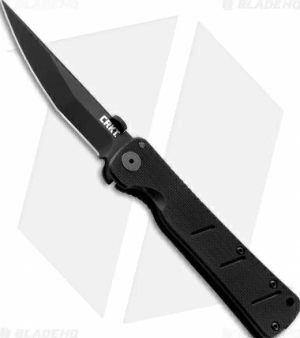 Outlet Featured Crkt Shizuka Noh Ken Frame Lock Knife G-10 (3.75 Black) 2926 Pocket Knives