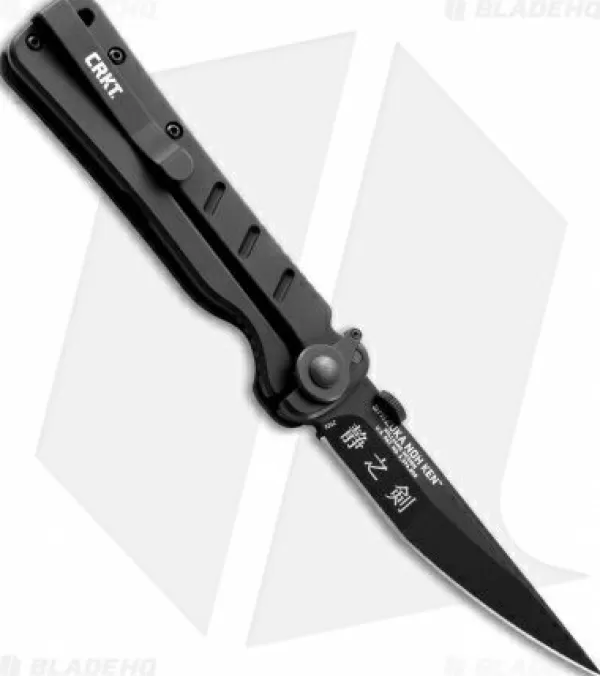 Outlet Featured Crkt Shizuka Noh Ken Frame Lock Knife G-10 (3.75 Black) 2926 Pocket Knives