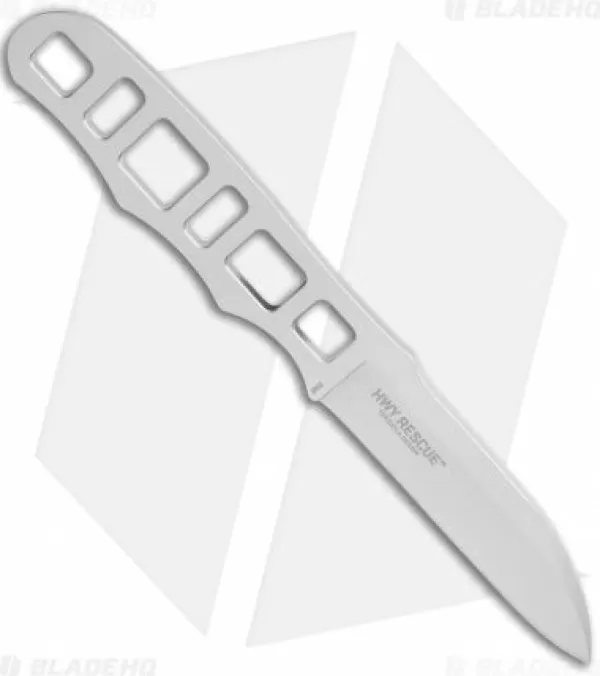 Cheap Featured Crkt Terzuola Hwy Rescue Fixed Blade Knife (2.8 Bead Blast) 2065 Fixed Blade Knives