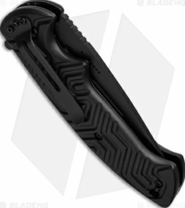 Clearance Gift Selection Crkt Acquisition Liner Lock Flipper Knife Black Grn (3.4 Black) 2037 Pocket Knives