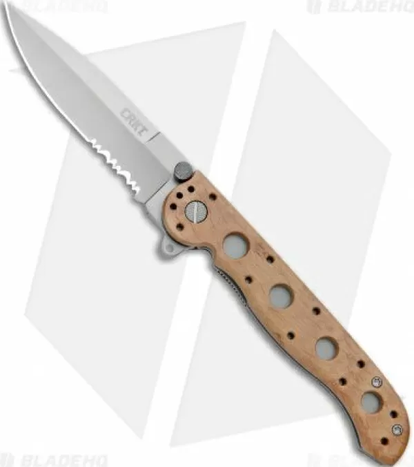 Online Gift Selection Crkt Carson M16-13Zm Desert Spear Point Flipper Knife (3.5 Bead Blast Serr) Pocket Knives