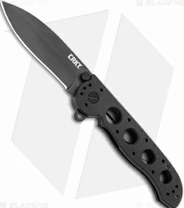Fashion Gift Selection Crkt Carson M21-02G Flipper Knife Black G-10 (3 Black) Pocket Knives