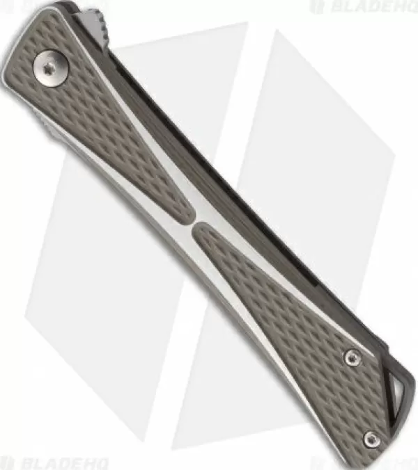 Store Gift Selection Crkt Crossbones Liner Lock Knife Aluminum (3.5 Satin) 7530 Pocket Knives