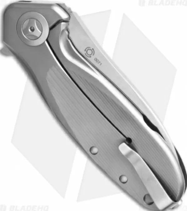 Store Gift Selection Crkt Ken Onion Hi Jinx Frame Lock Knife Titanium (3.32 Satin) K280Txp Pocket Knives