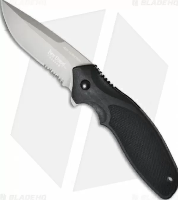 Cheap Gift Selection Crkt Ken Onion Shenanigan Pps Liner Lock Knife (3.25 Blasted Serr) K480Kks Pocket Knives