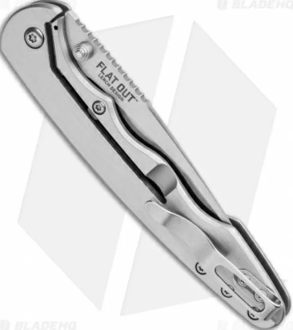 Store Gift Selection Crkt Lerch Flat Out Outburst Assisted Knife Stainless Steel (3.57 Satin) 7016 Spring Assisted Knives