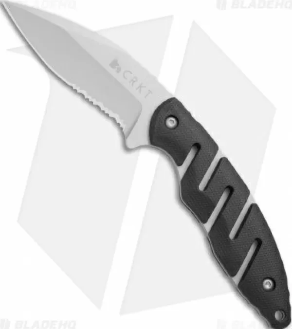 Cheap Gift Selection Crkt Ryan Plan B Fixed Blade Knife Zytel (2.8 Bead Blast Serr) 2813 Fixed Blade Knives