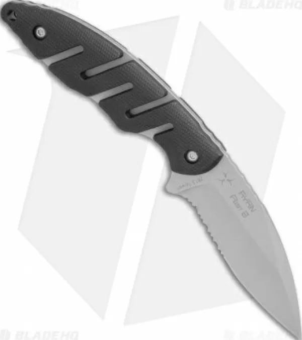Cheap Gift Selection Crkt Ryan Plan B Fixed Blade Knife Zytel (2.8 Bead Blast Serr) 2813 Fixed Blade Knives