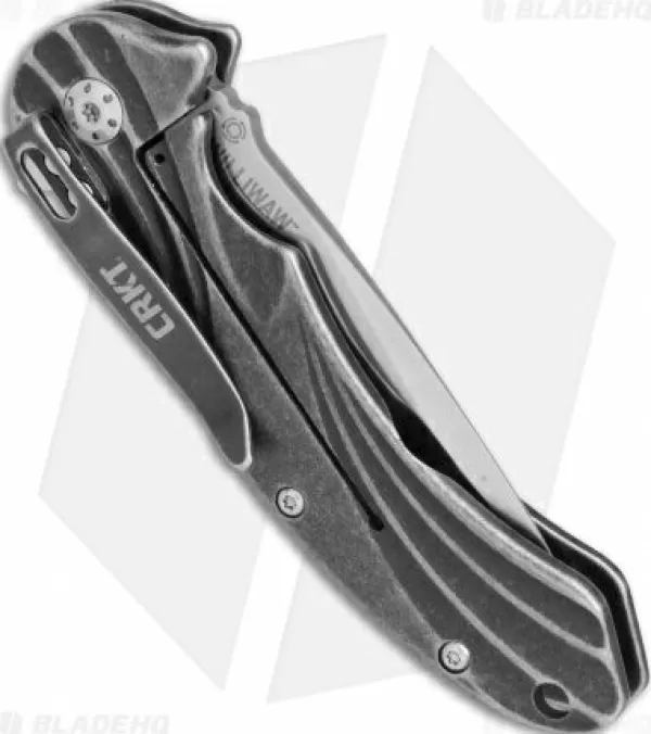 Cheap Gift Selection Crkt Williwaw Frame Lock Knife Stainless Steel (3 Satin) 6016 Pocket Knives
