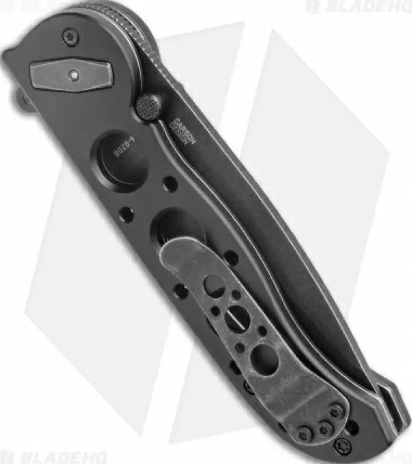 Best Sale High Quality Crkt Carson M16-02Db Tanto Dead Bolt Lock Flipper Knife (3.1 Black Sw) Pocket Knives