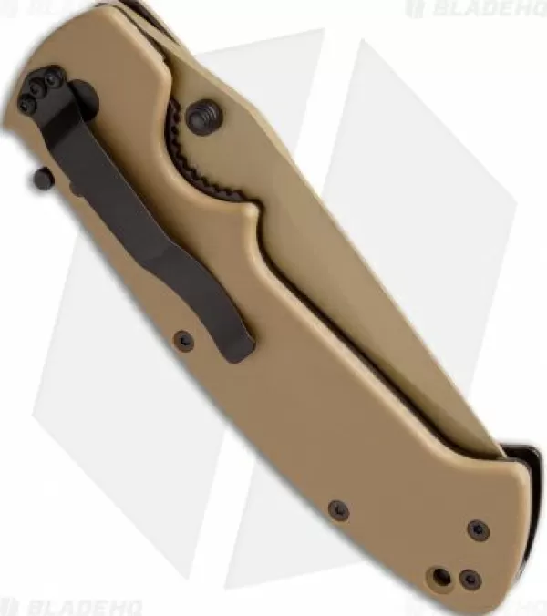 Best Sale High Quality Crkt Crawford Kasper Liner Lock Knife Tan Zytel (3.75 Serr) 6783Dz Pocket Knives