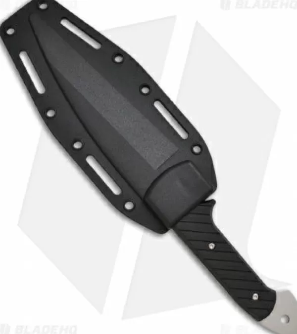 New High Quality Crkt Crawford/Kasper Dragon Fixed Blade Knife Black G-10 (4.5 Black) Pocket Knives