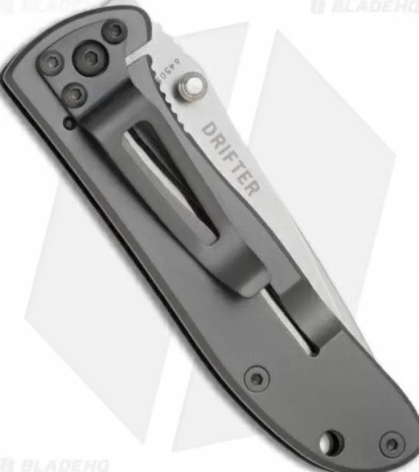 Sale High Quality Crkt Drifter Frame Lock Knife Stainless Steel (2.875 Satin) 6450S Pocket Knives