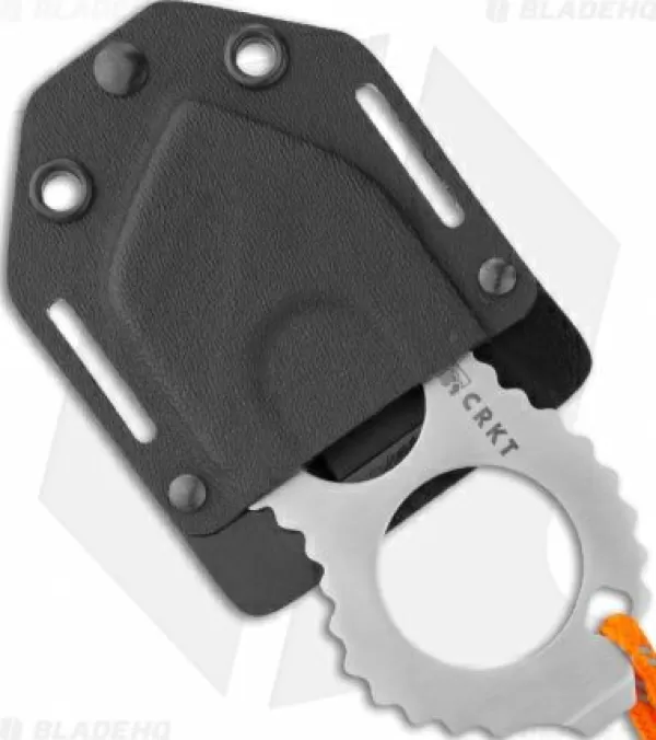Flash Sale High Quality Crkt Extrik-8-R Black Mcgowan Emergency Rescue Tool Knife 2051K Fixed Blade Knives