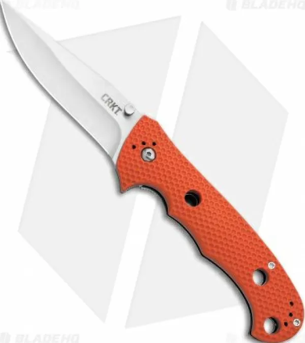 Store High Quality Crkt Hammond Cruiser Lawks Liner Lock Knife Orange (3.75 Satin) 7904Or Pocket Knives