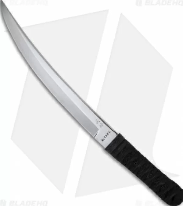 Cheap High Quality Crkt Hisshou Fixed Tanto Blade Combat Knife (13 Satin Plain) 2910N Fixed Blade Knives