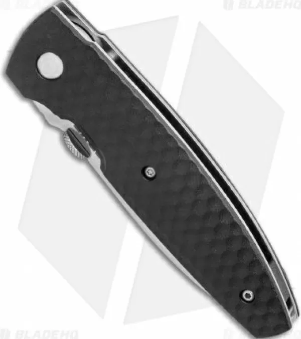 Best High Quality Crkt Lucas Burnley Aux Liner Lock Folding Knife Black (3.25 Satin) 1220 Pocket Knives