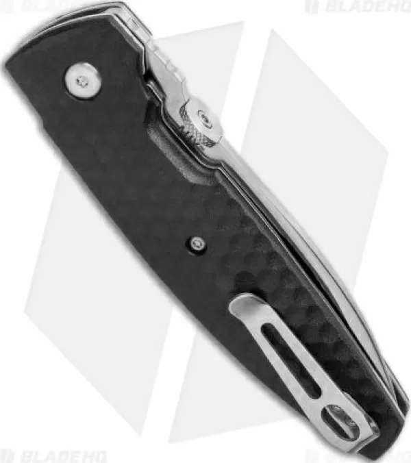 Best High Quality Crkt Lucas Burnley Aux Liner Lock Folding Knife Black (3.25 Satin) 1220 Pocket Knives