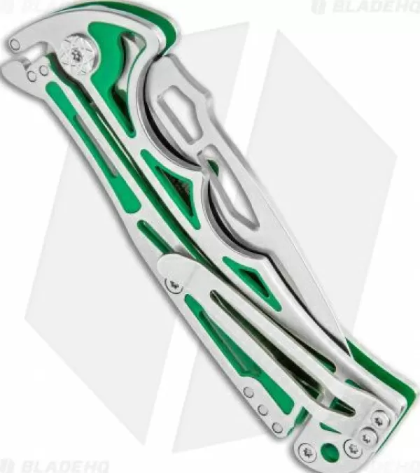 Clearance High Quality Crkt Nirk Tighe 2 Knife Green Stainless Steel (3.2 Satin) 5241 Pocket Knives