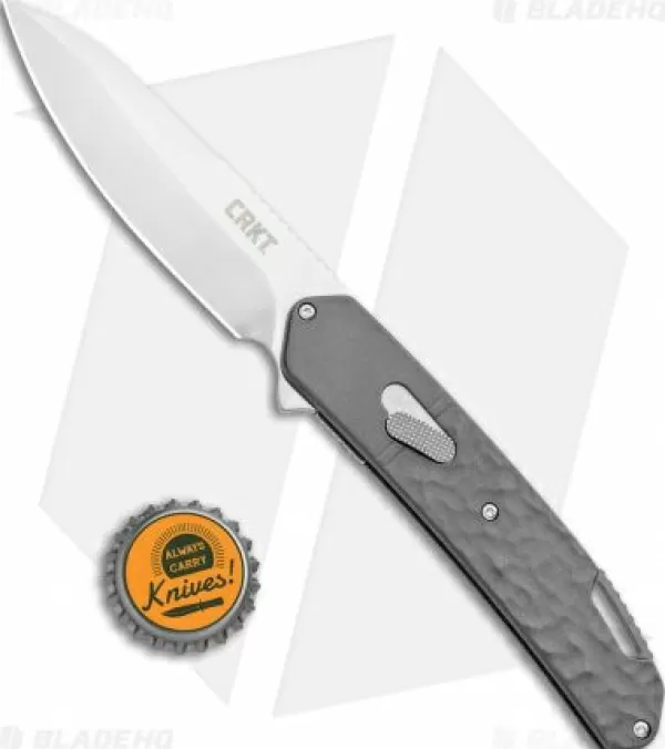 Fashion High Quality Crkt Onion Bona Fide Liner Lock Knife Gray Aluminum (3.5 Satin) K540Gxp Pocket Knives