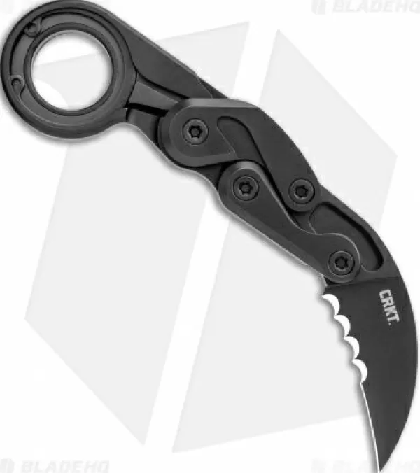 Best Sale High Quality Crkt Provoke Kinematic Morphing Karambit Folding Knife (2.4 Serr) 4040V Pocket Knives