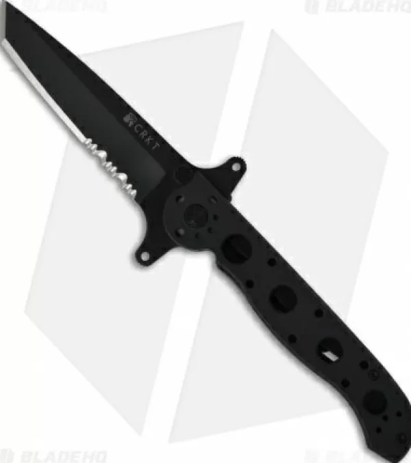 Sale Large Choice Crkt Carson M16-13Sf Special Forces Tanto Folding Knife (3.5 Black Serr) Pocket Knives