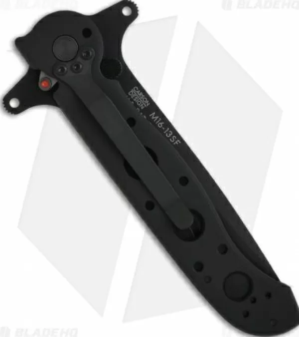 Sale Large Choice Crkt Carson M16-13Sf Special Forces Tanto Folding Knife (3.5 Black Serr) Pocket Knives