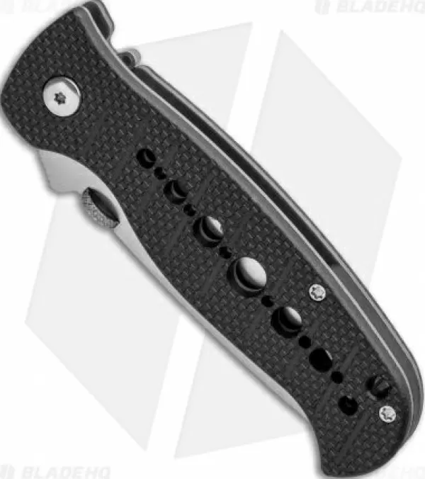 Outlet Large Choice Crkt Crawford Falcon Liner Lock Knife Black Zytel (3 Satin Serr) 6242 Pocket Knives
