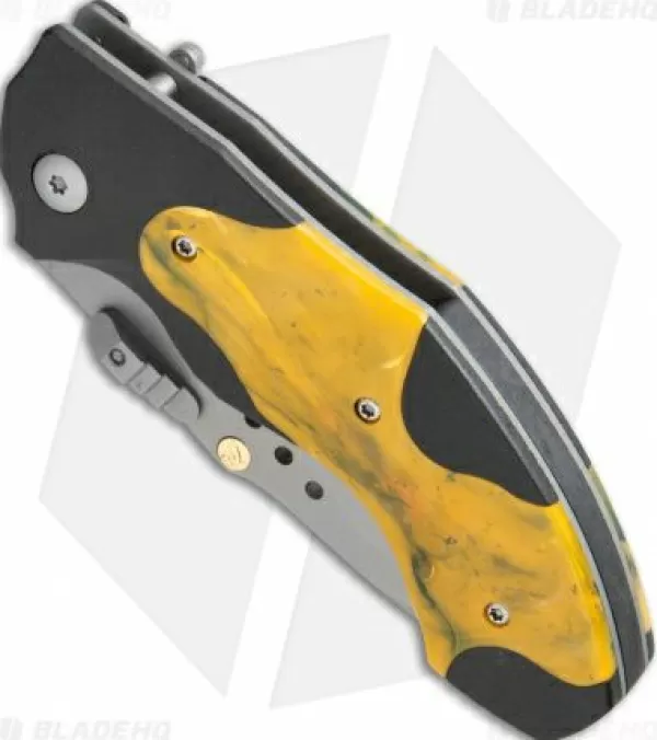 Shop Large Choice Crkt Elishewitz Horus Spring Assisted Knife Orange/Black (3.125 Bb Serr) 1151 Spring Assisted Knives