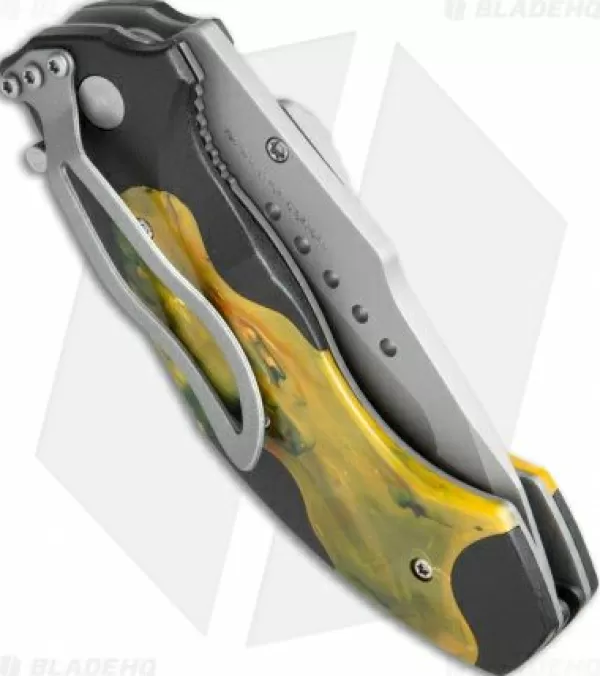 Shop Large Choice Crkt Elishewitz Horus Spring Assisted Knife Orange/Black (3.125 Bb Serr) 1151 Spring Assisted Knives