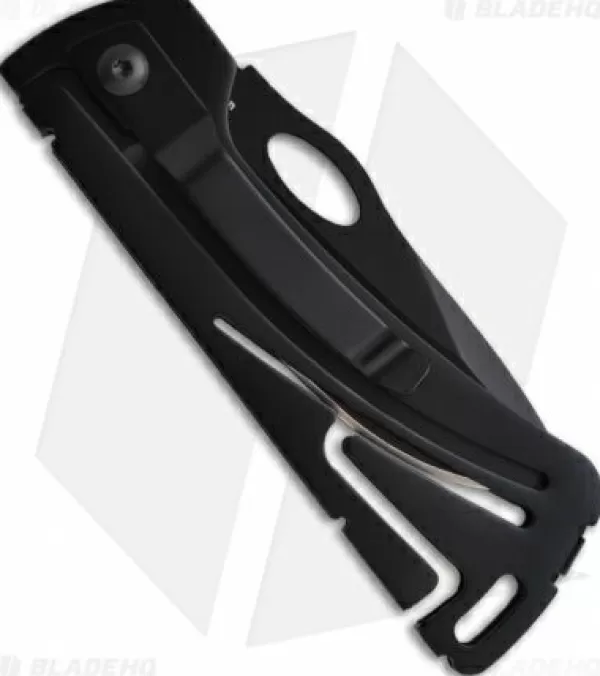 New Large Choice Crkt Klecker Nirk Lockback Knife (3.125 Black Serr) 5185 Pocket Knives
