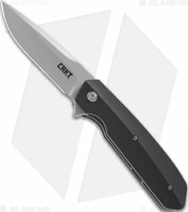 Shop Large Choice Crkt Maven Liner Lock Flipper Knife Black G-10 (3.68 Bead Blast) 6920 Pocket Knives