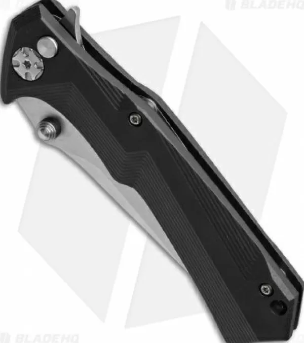 Shop Large Choice Crkt Tighe Tac Two Clip Point Flipper Button Lock Knife Grn (3.38 Satin) 5230 Pocket Knives