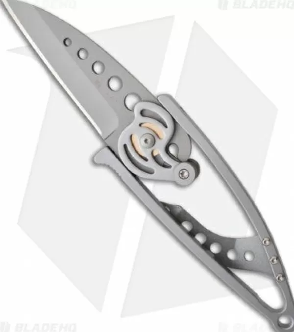 Discount Large Choice Crkt Van Hoy Snap Lock Folding Knife 5102 (2.5 Bead Blast Plain) Pocket Knives