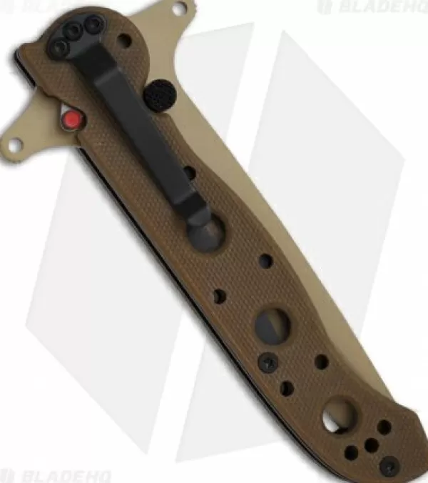 Store Low Price Crkt Carson M16-13Dsfg Tanto Flipper Knife Desert Tan G-10 (3.5 Serr) Pocket Knives