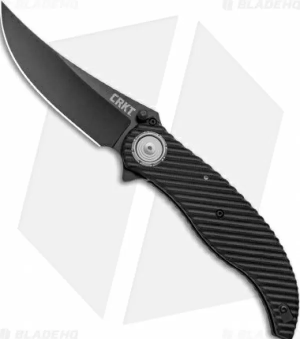 Best Low Price Crkt Clever Girl Folder Deadbolt Lock Knife Black G-10 (4 Black) 2640 Tactical Knives
