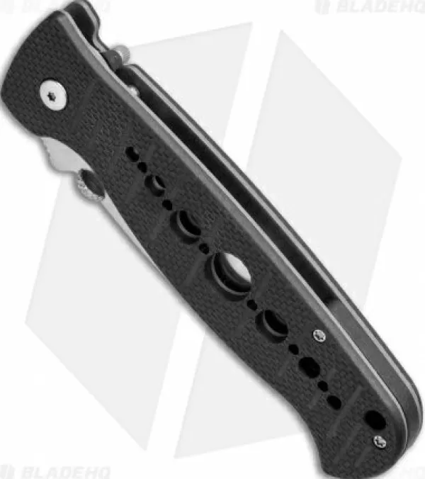 New Low Price Crkt Crawford Falcon Liner Lock Knife Black Zytel (3.875 Satin Serr) 6243 Pocket Knives