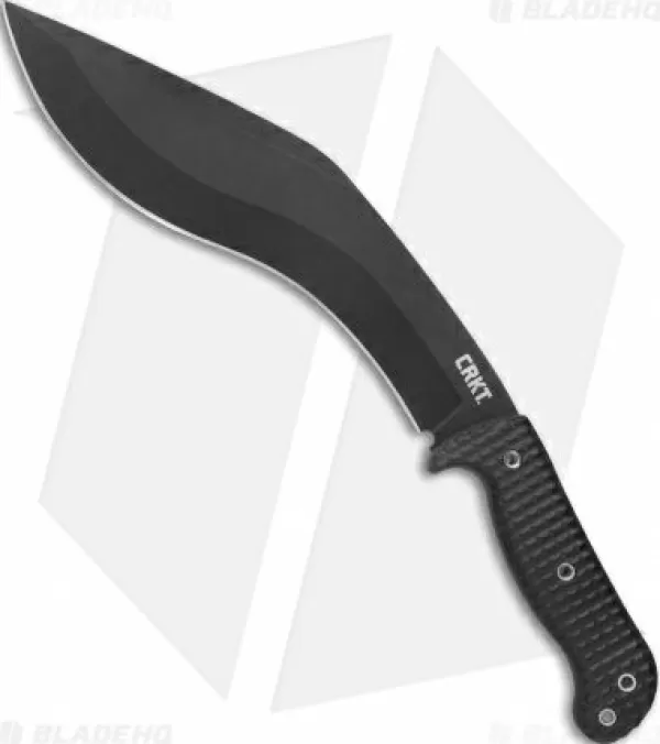 Sale Low Price Crkt Johnson Kuk Tactical Kukri Fixed Blade Knife (10.56 Black) 2742 Fixed Blade Knives