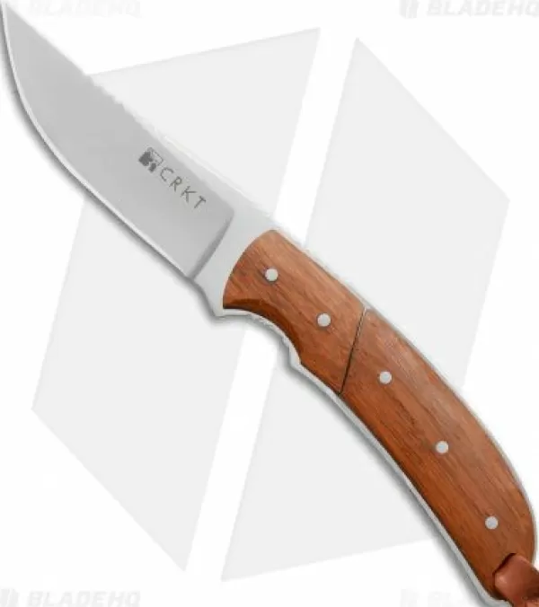 Best Sale Low Price Crkt Kailyah Kommer Signature Hunter Fixed Blade Bamboo (3.5 Mirror) 2830 Fixed Blade Knives