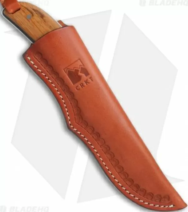 Best Sale Low Price Crkt Kailyah Kommer Signature Hunter Fixed Blade Bamboo (3.5 Mirror) 2830 Fixed Blade Knives
