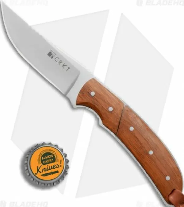 Best Sale Low Price Crkt Kailyah Kommer Signature Hunter Fixed Blade Bamboo (3.5 Mirror) 2830 Fixed Blade Knives