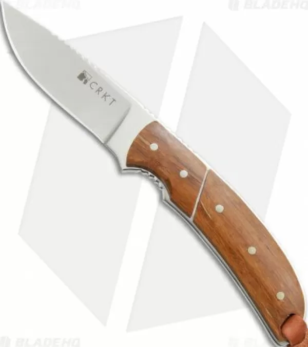 New Low Price Crkt Kilbuck Signature Fixed Blade Knife Bamboo (3.3 Mirror) 2810 Fixed Blade Knives