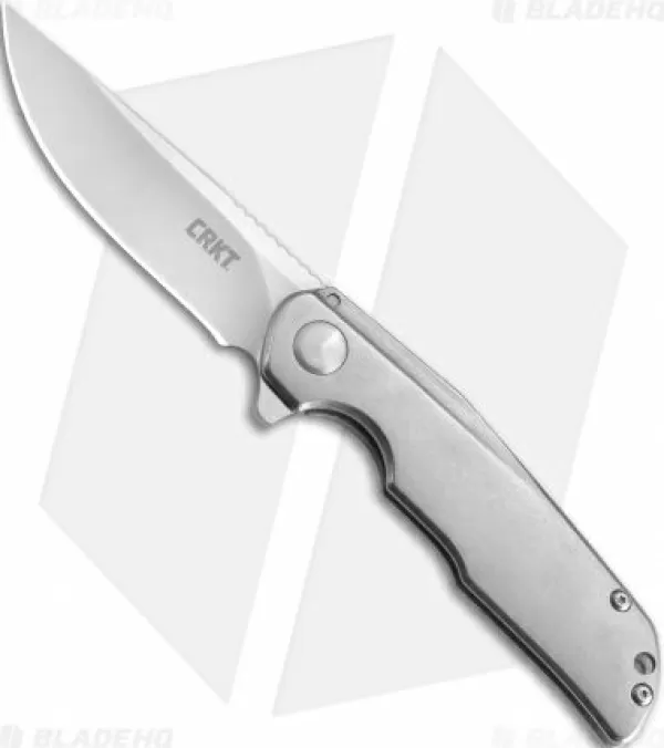 Online Low Price Crkt Liong Mah Remedy Frame Lock Flipper Knife (3.5 Satin) 3720 Pocket Knives