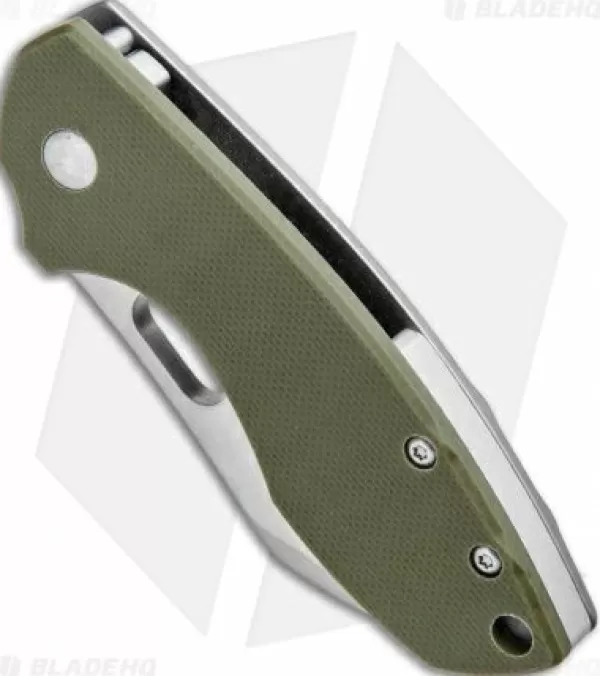 Best Low Price Crkt Pilar Frame Lock Knife Od Green G-10 (2.4 Satin D2) 5311D2D Pocket Knives