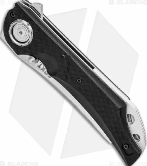 New Low Price Crkt Seismic Deadbolt Lock Knife Black G-10 (3.9 Satin) 5401 Pocket Knives