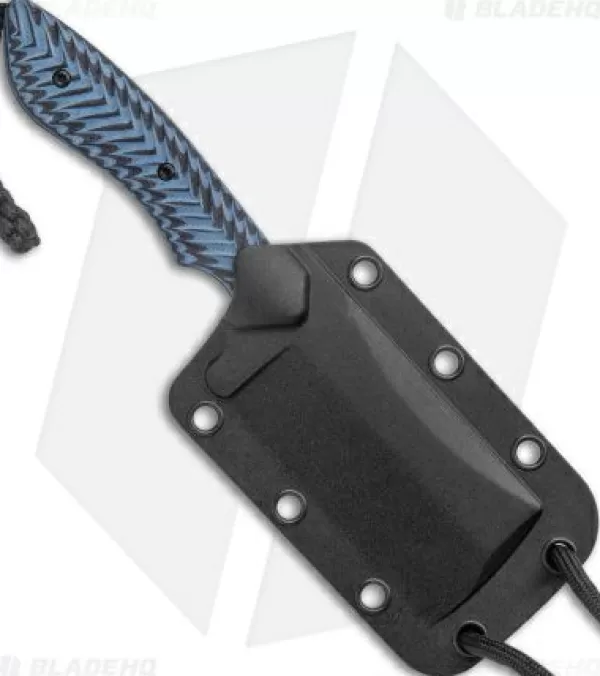 Discount Low Price Crkt S.P.E.C Fixed Blade Knife Blue/Black G-10 (2.5 Bead Blast) Fixed Blade Knives