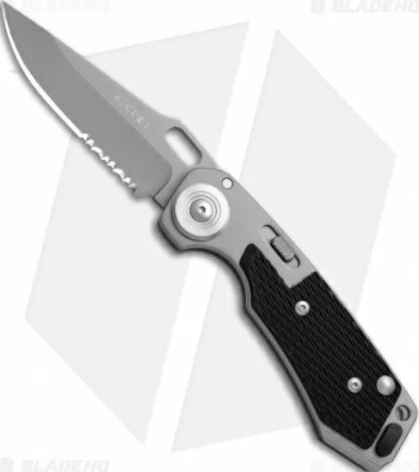 Clearance Lower Prices Crkt 4514 Hawk D.O.G. Automatic Conversion Knife (3.5 Bead Blast Serr) Automatic Knives